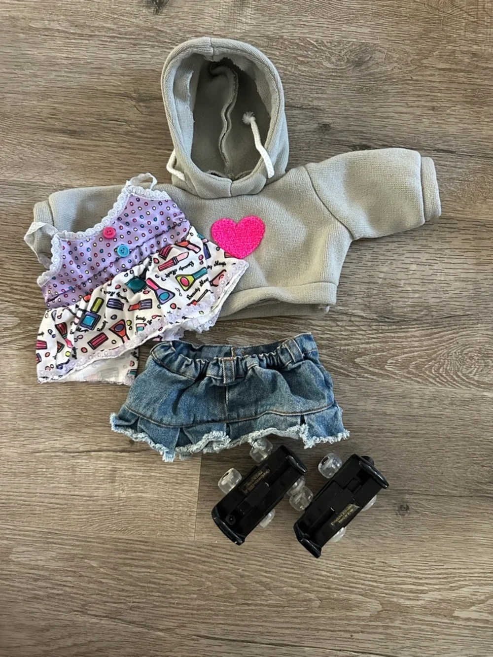 Build-a-Bear Workshop outfit with skates